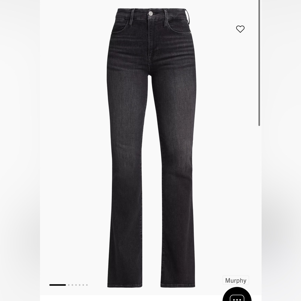 Frame‼️‼️.  High Waisted
Le Super High Flare Murphy Stretch Jeans
